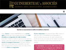 Tablet Screenshot of credits-assurances.fr
